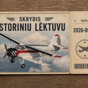 Skrydis istoriniu lėktuvu